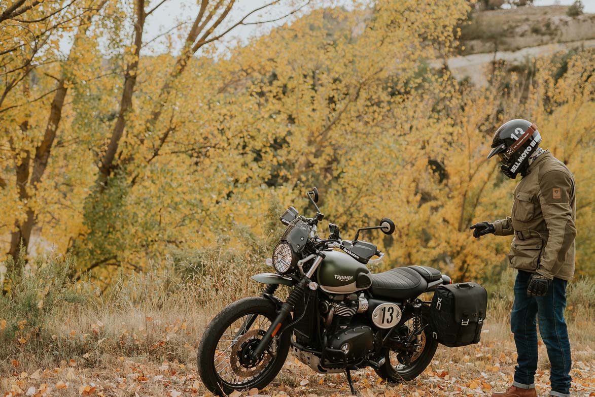 Triumph Street Scrambler MALETA RUGGED