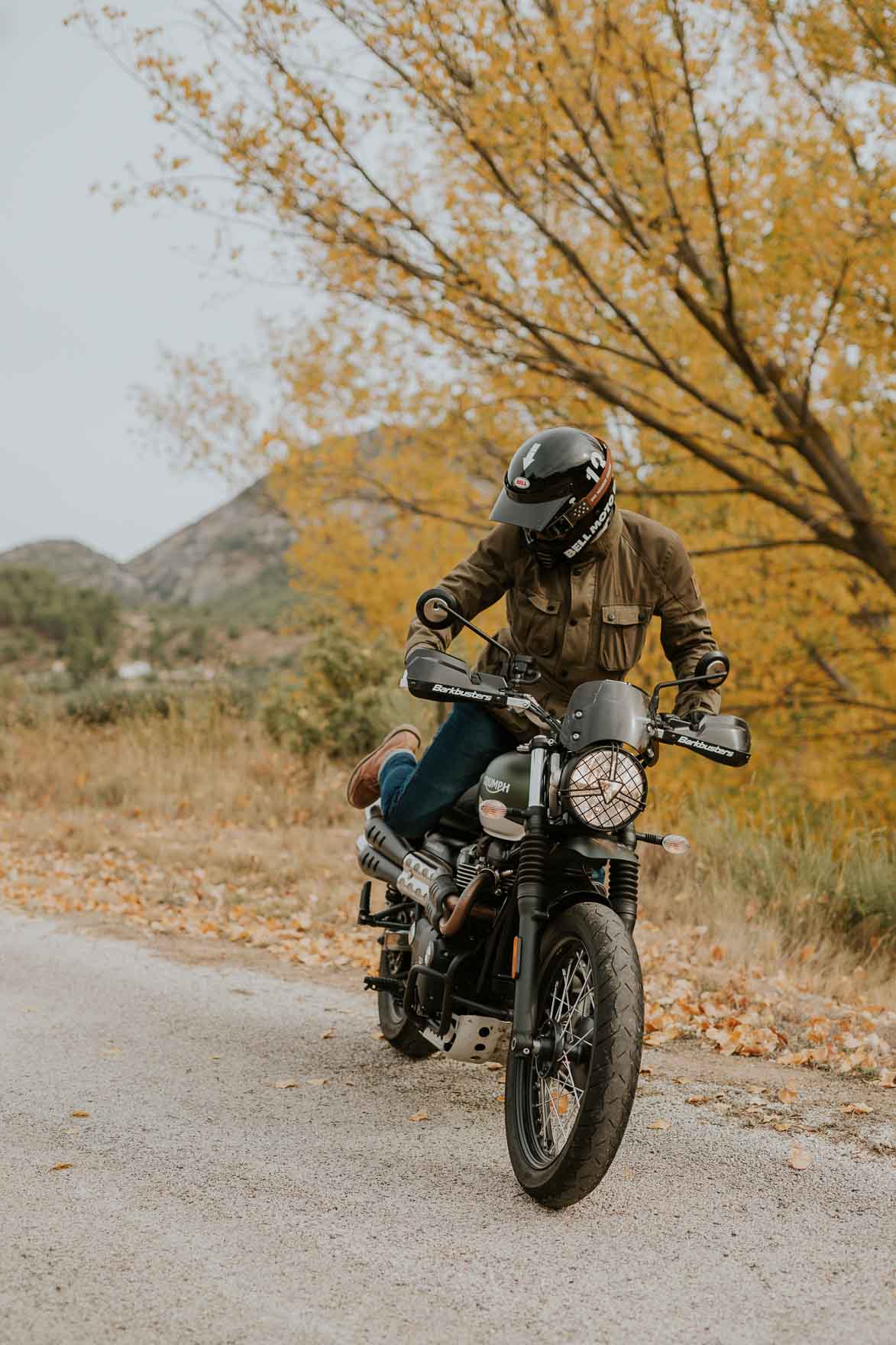 Triumph Street Scrambler Barkbusters