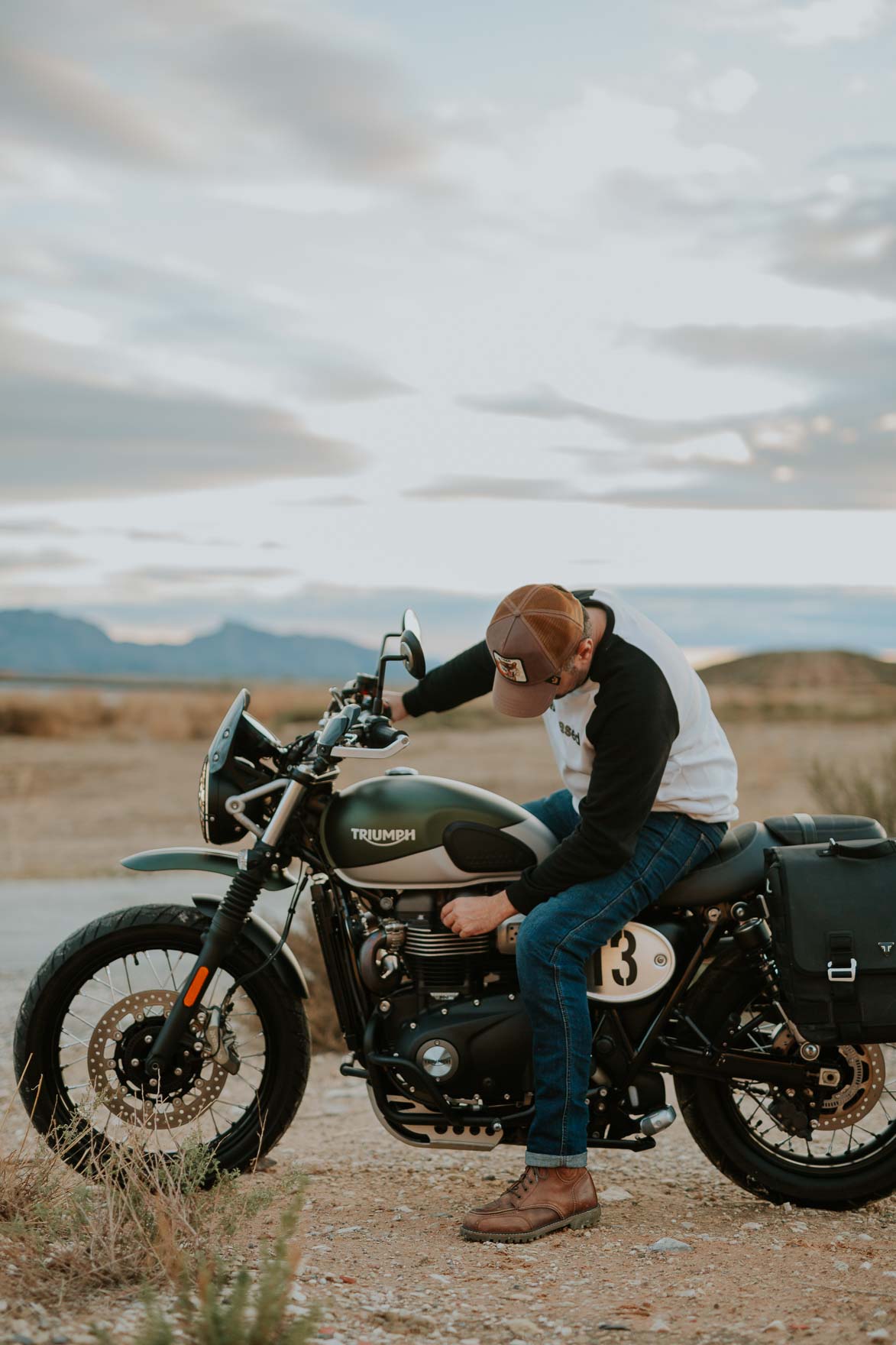 Triumph Scrambler 900 Goorin Bros