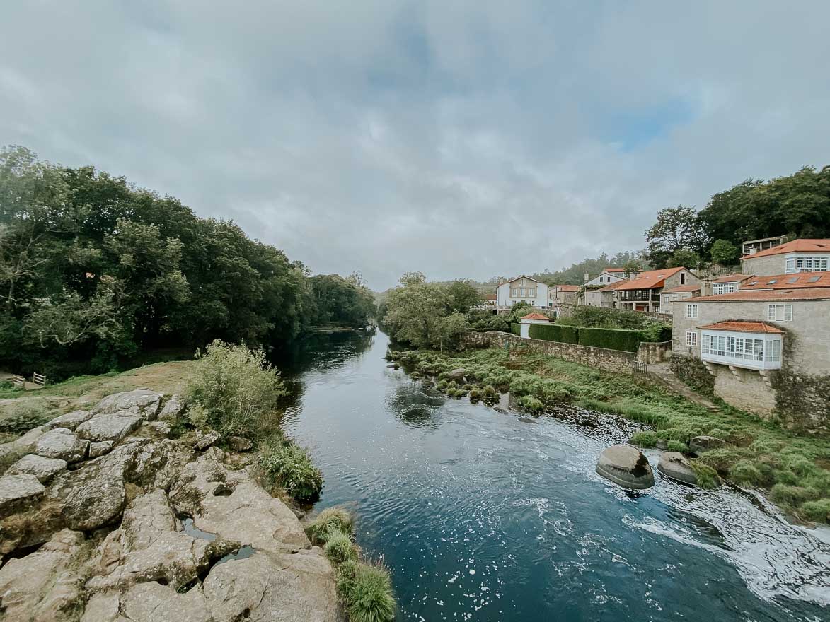 Viaje en Moto Triumph Scrambler Ponte de Maceira