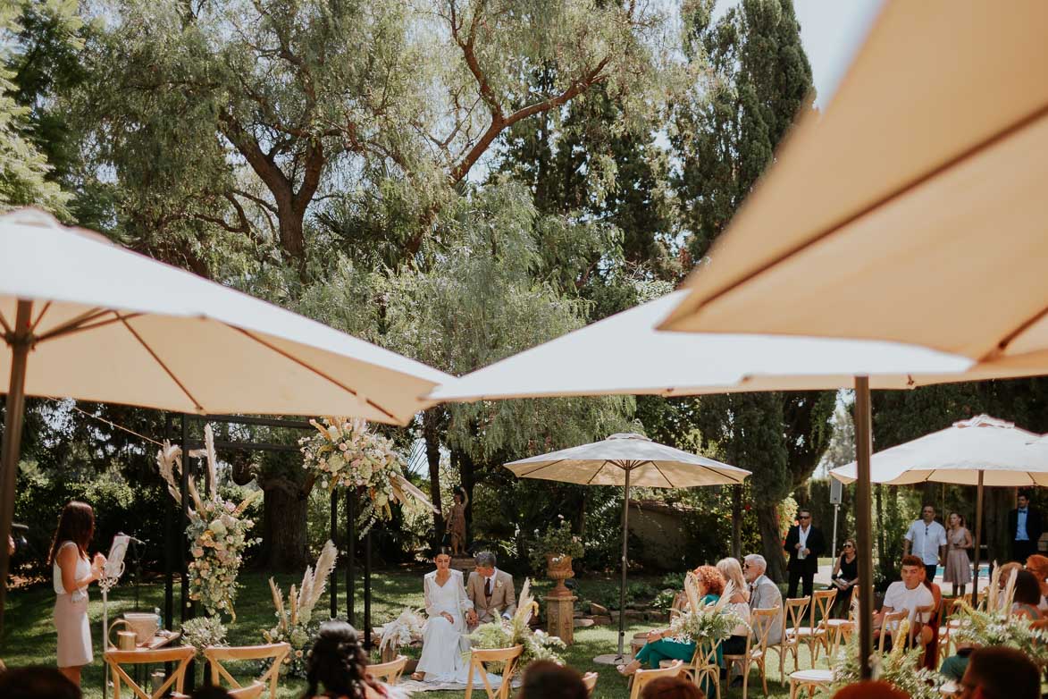 Ceremonia Civil Atelier de La Flor en Huerto San Vicente Valencia