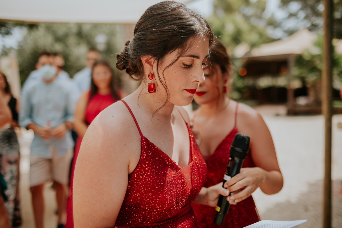 Vestido Rojo para bodas