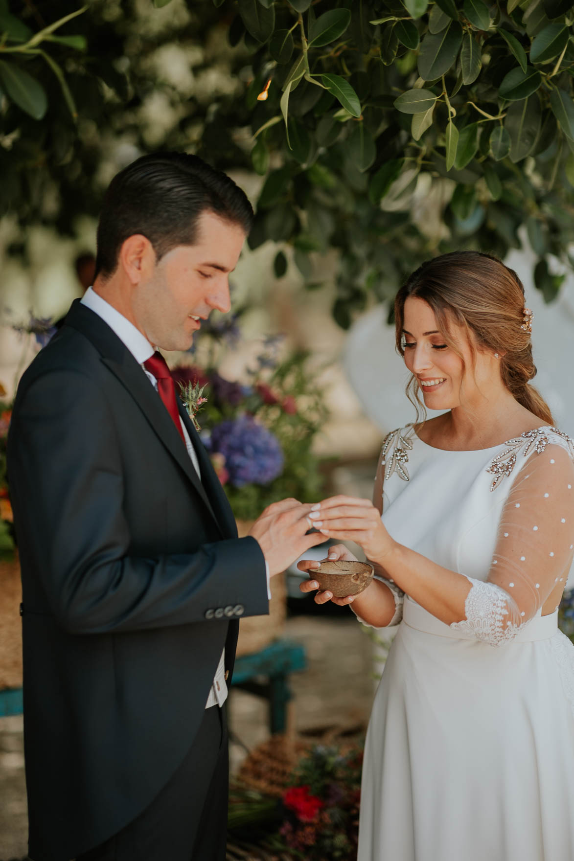 Intercambio de Anillos en Boda Civil