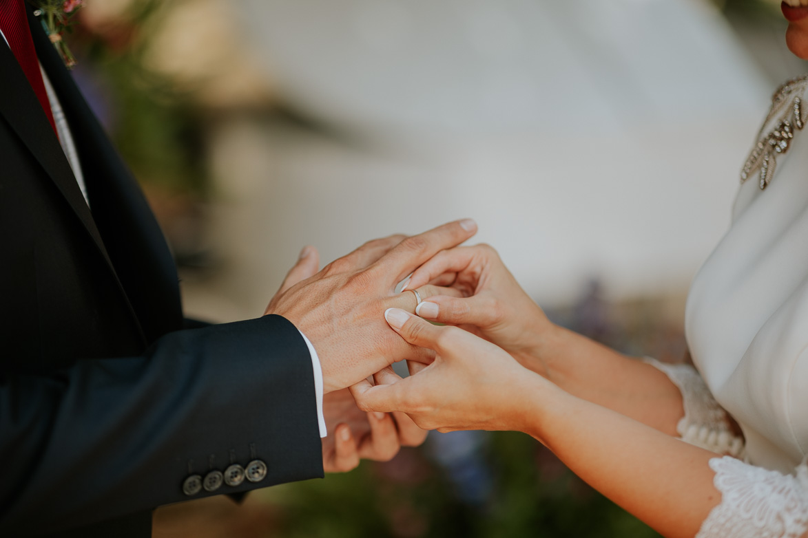 Intercambio de Anillos en Boda Civil