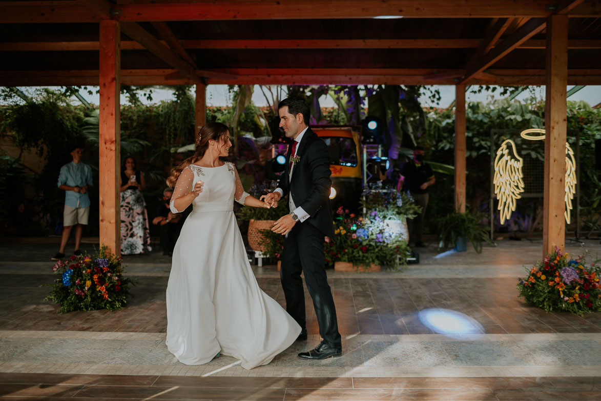 Baile Novios en Finca Casa Luna