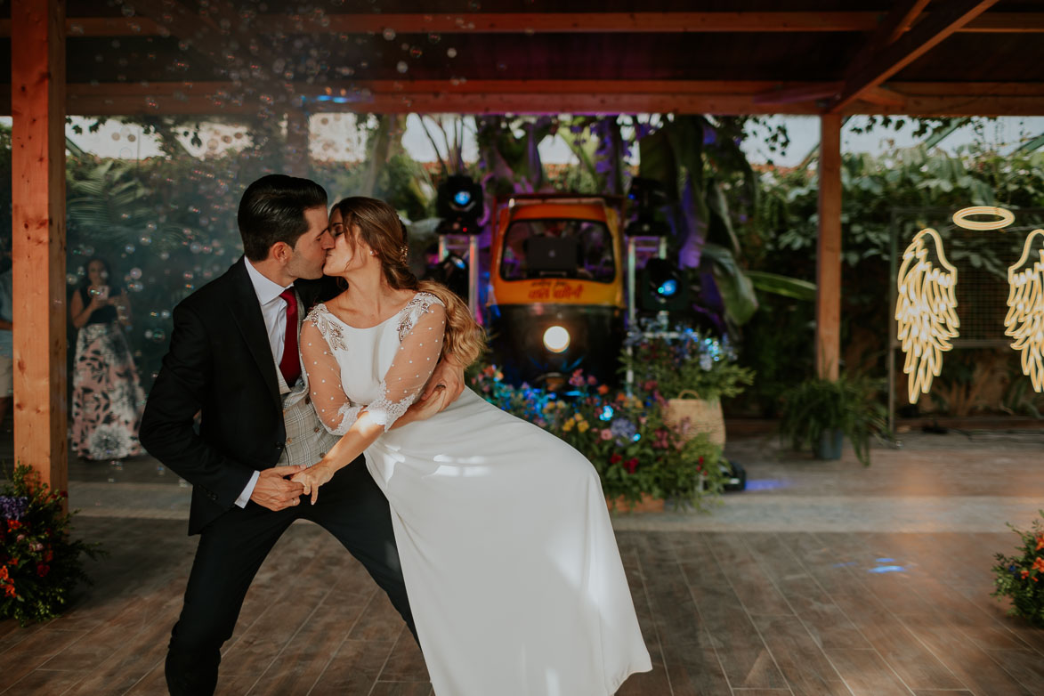 Baile Novios en Finca Casa Luna