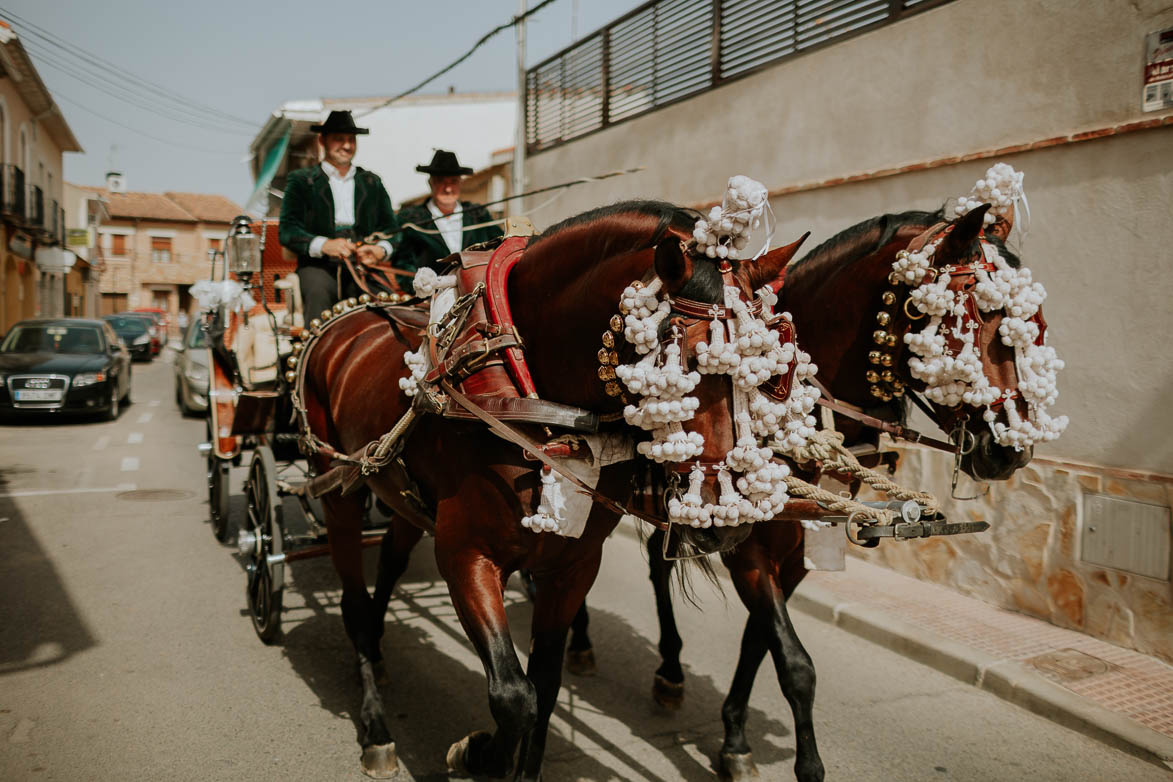 Boda con Carruaje de Caballos Madrid