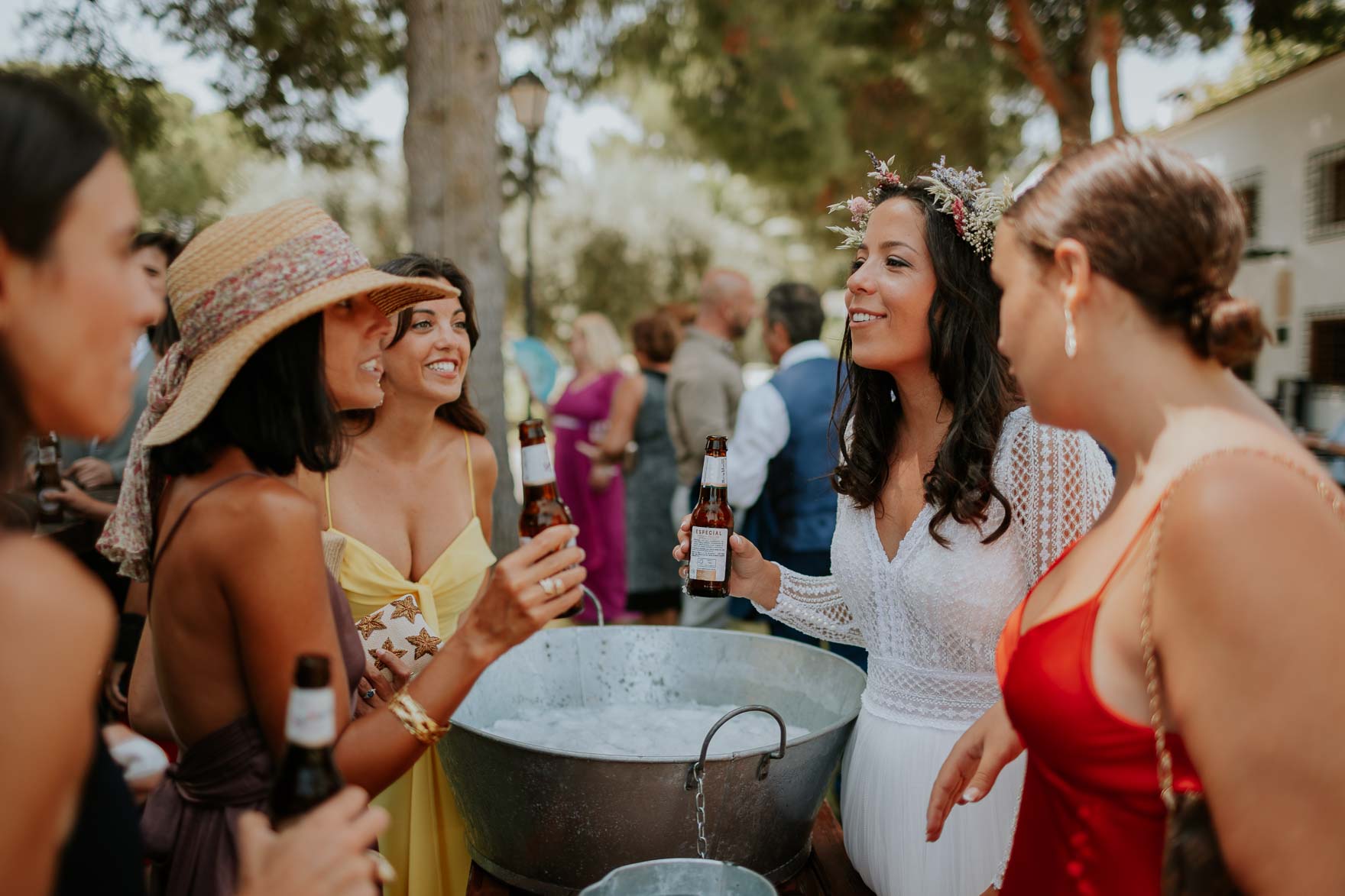 Amigas de Novia en Boda el Romeral Aspe