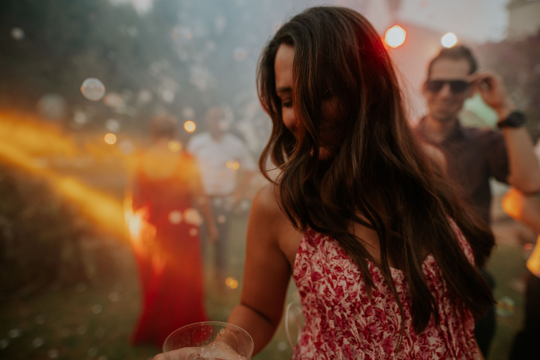 Invitada en Fiesta de Bodas