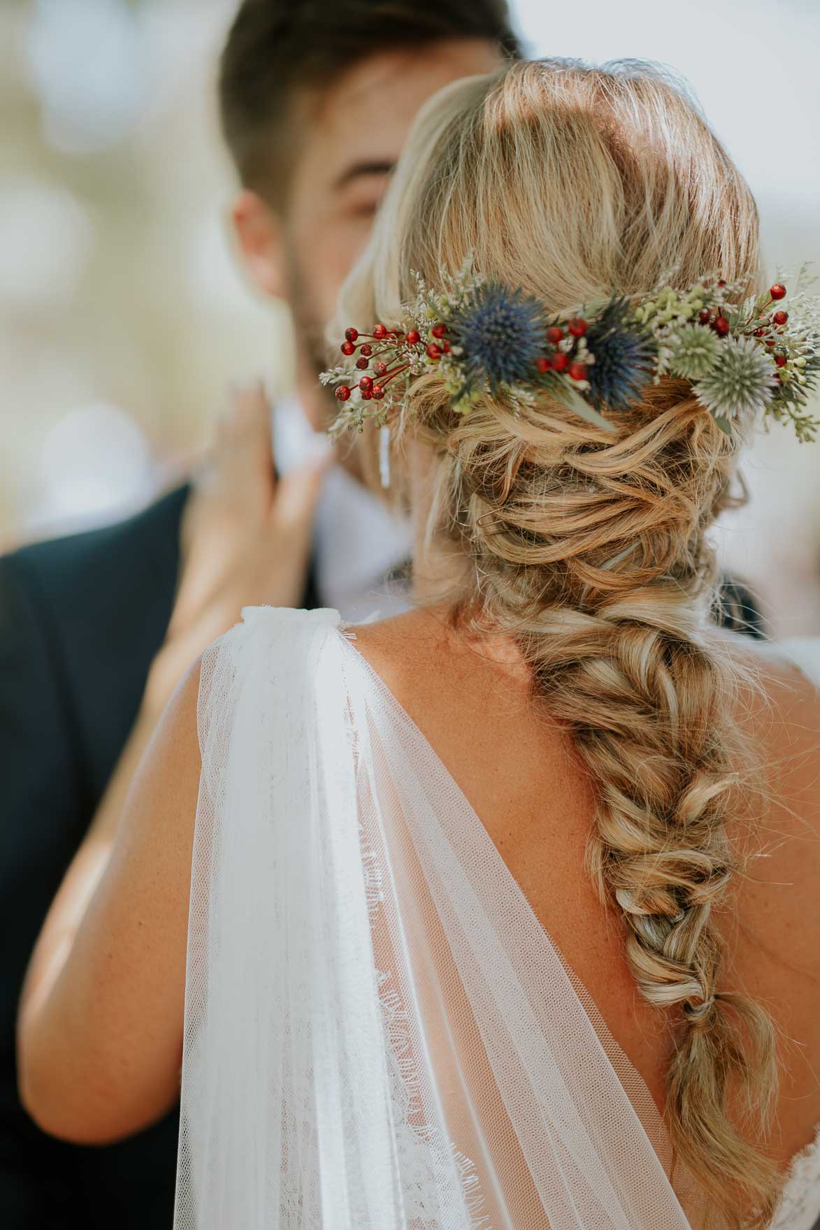 Trenza Novia en Ceremonia Civil