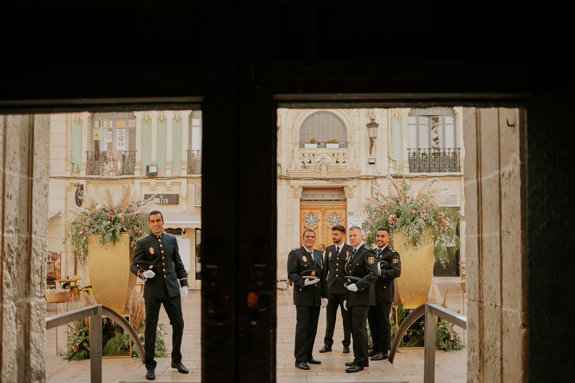 Boda de Policias Nacionales