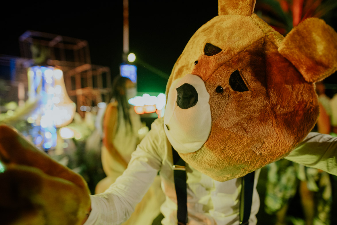 Caretas de Oso para Bodas