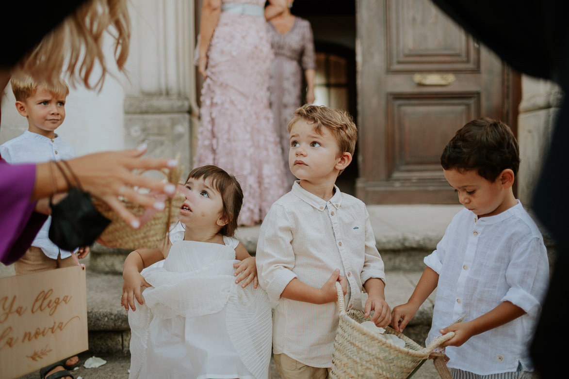 Como vestir pajes Boda