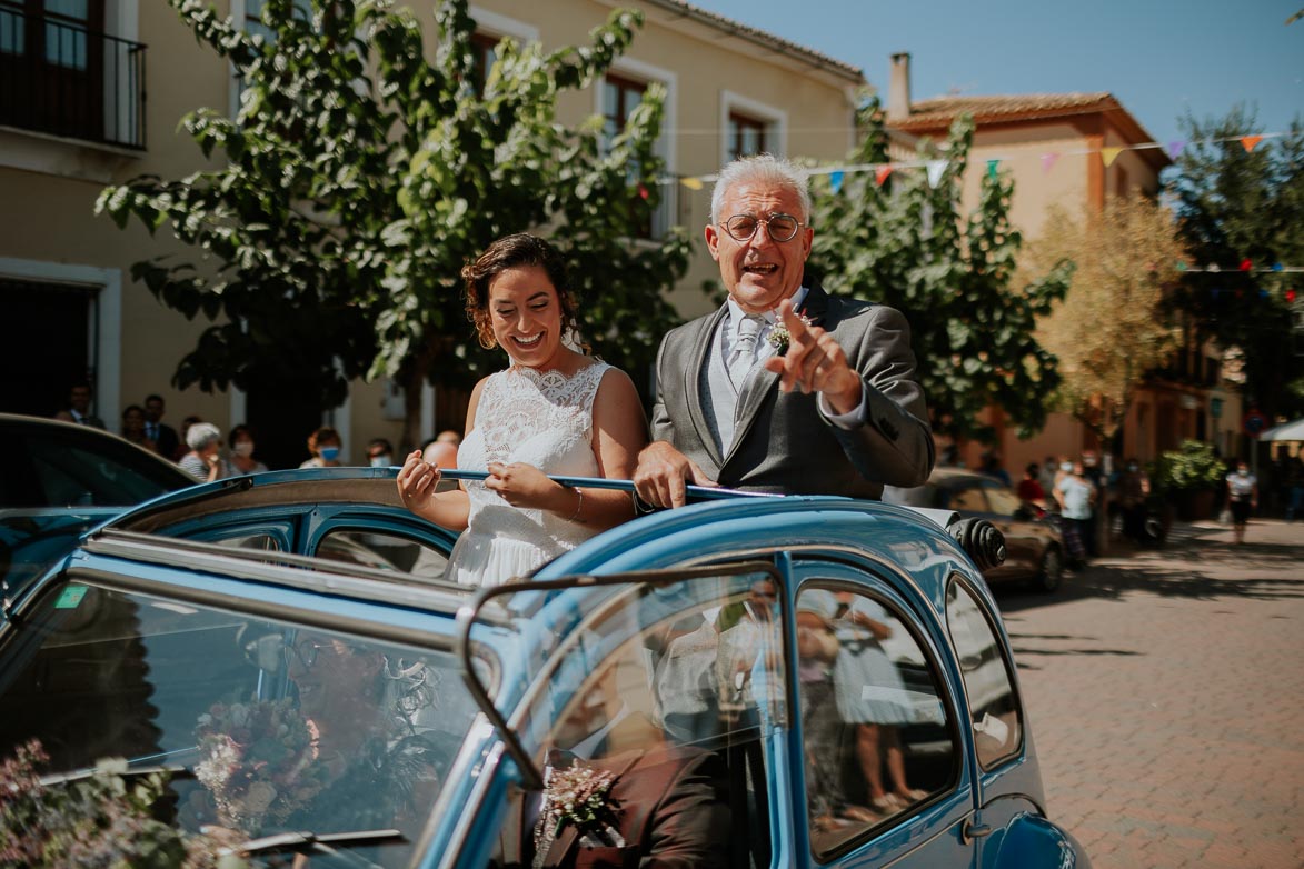 Fotos de Bodas con 2CV