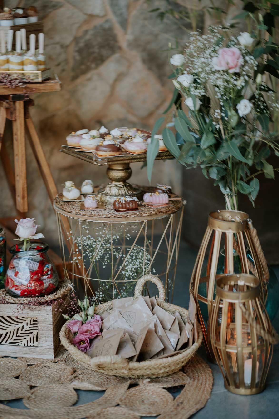 Mesa dulce Para Bodas en Cuenca