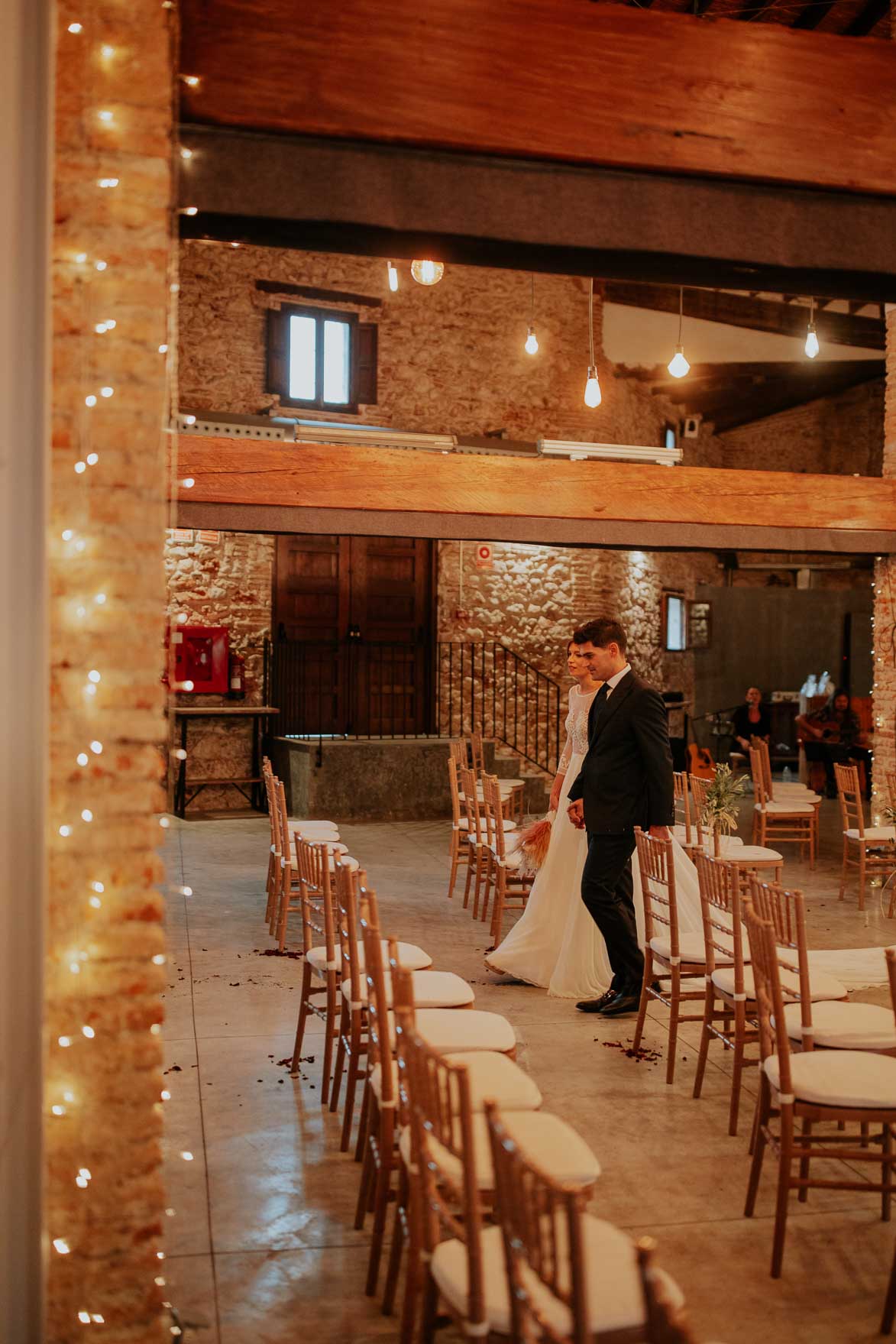 Como es la salida de arroz en una boda