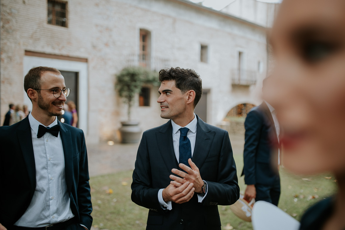 Novio traje azul