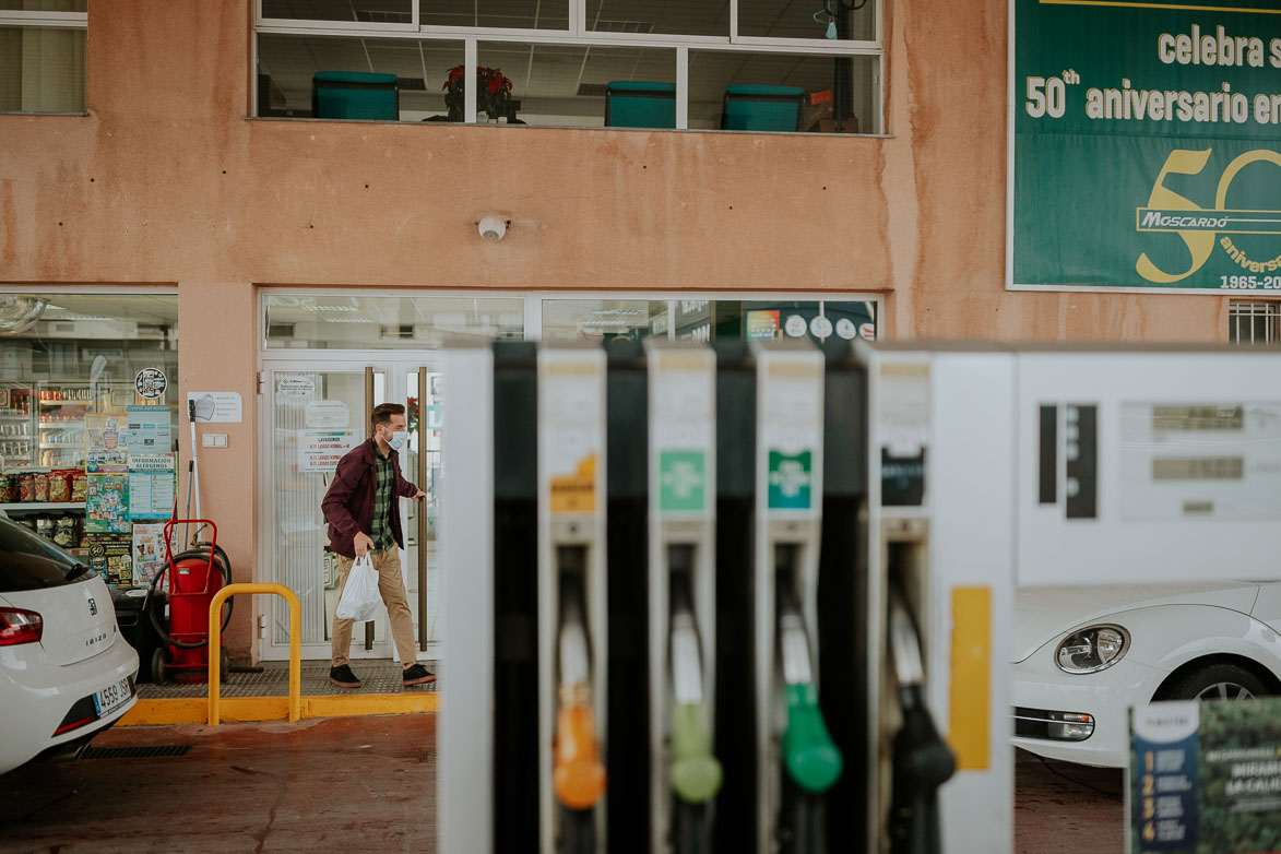 Surtidores Gasolinera Moscardo Crevillente