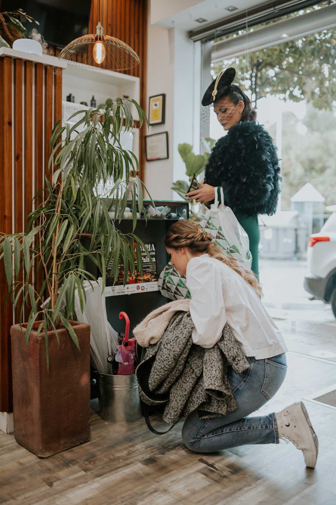 Novia en Peluqueria de Javier Mas Crevillente