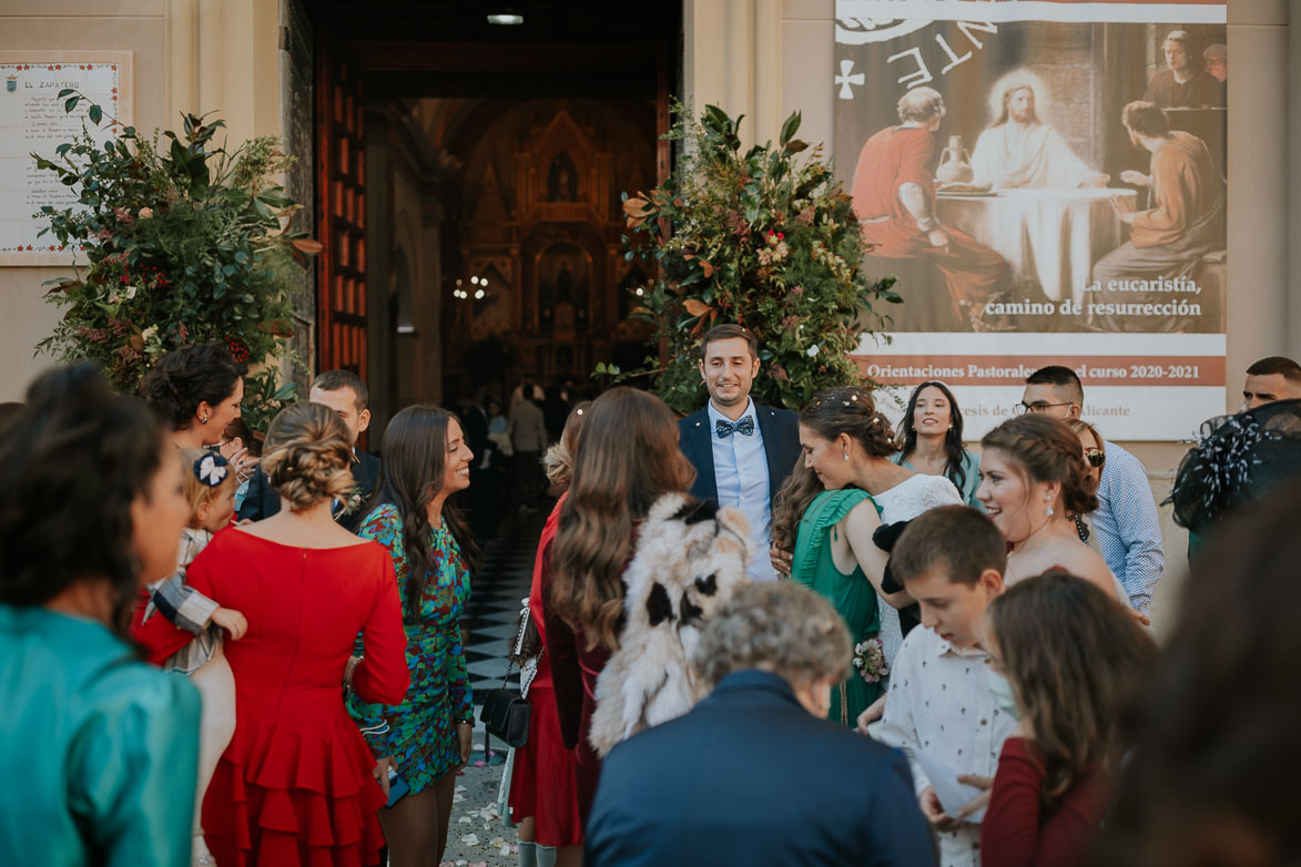 Fotografos de Boda en Iglesia de Rafal