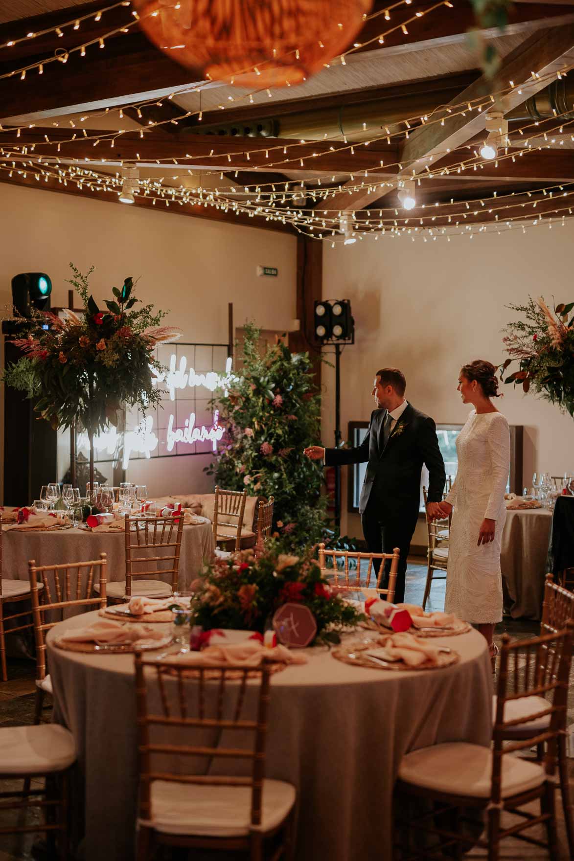 Fotos decoracion de Bodas con Neones en La Finca de Susi Diaz