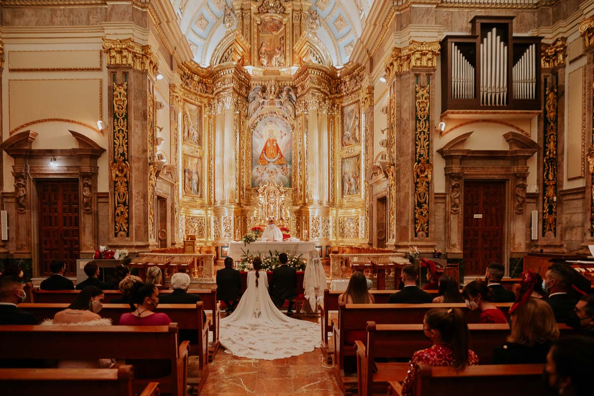 Boda de Navidad en Santuario de la Fuensanta