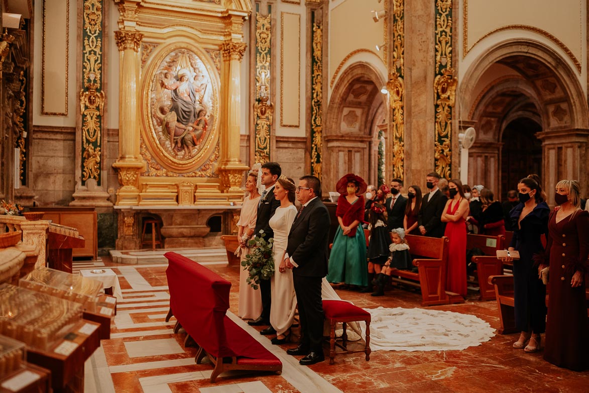 Santuario de la Fuensanta Boda en Navidad