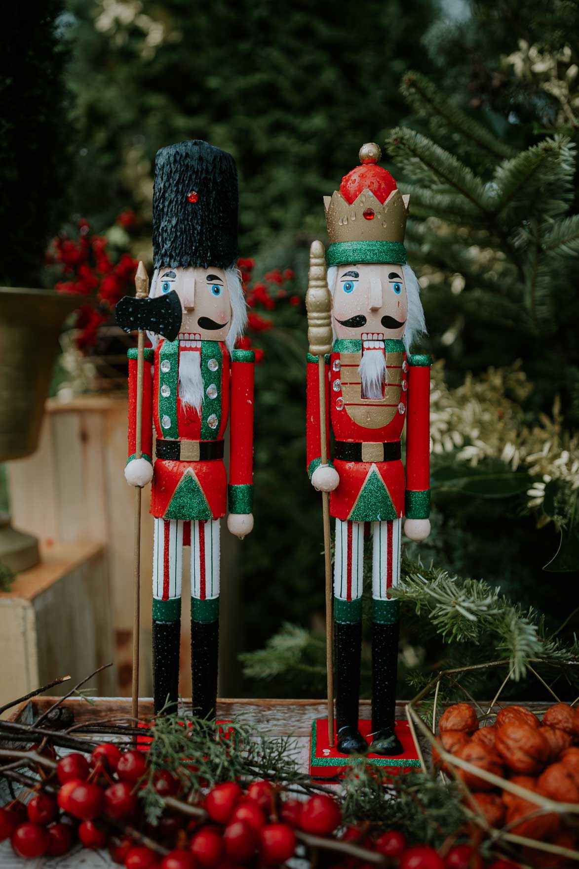 Ideas para decoración Cascanueces en Bodas de Navidad