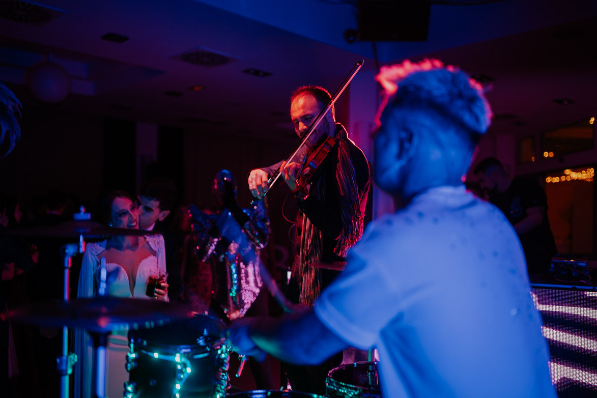 Violin y Percusion en Bodas