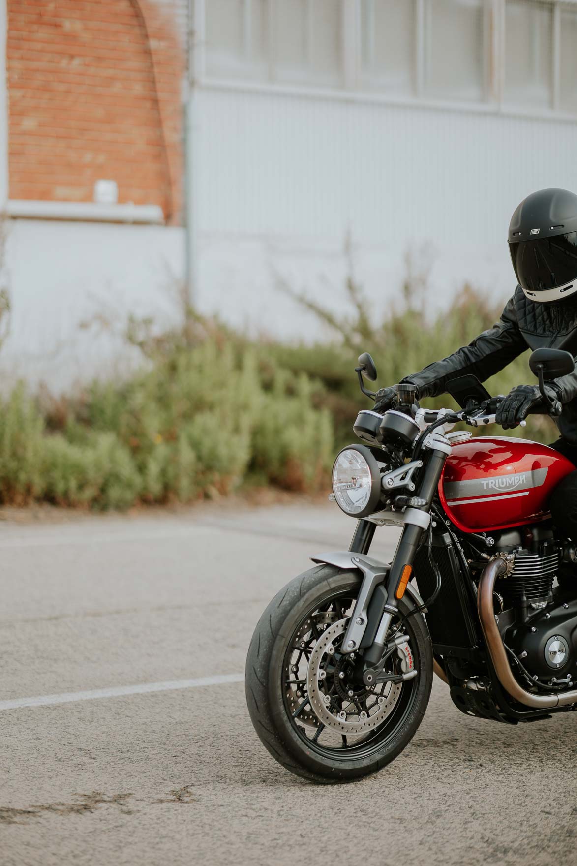 Nueva Horquilla en La Speed Twin