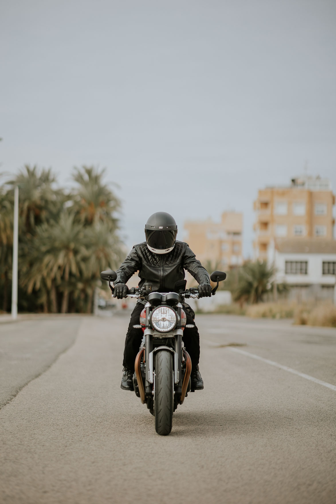 Que tal la conducción de la Triumph Speed Twin