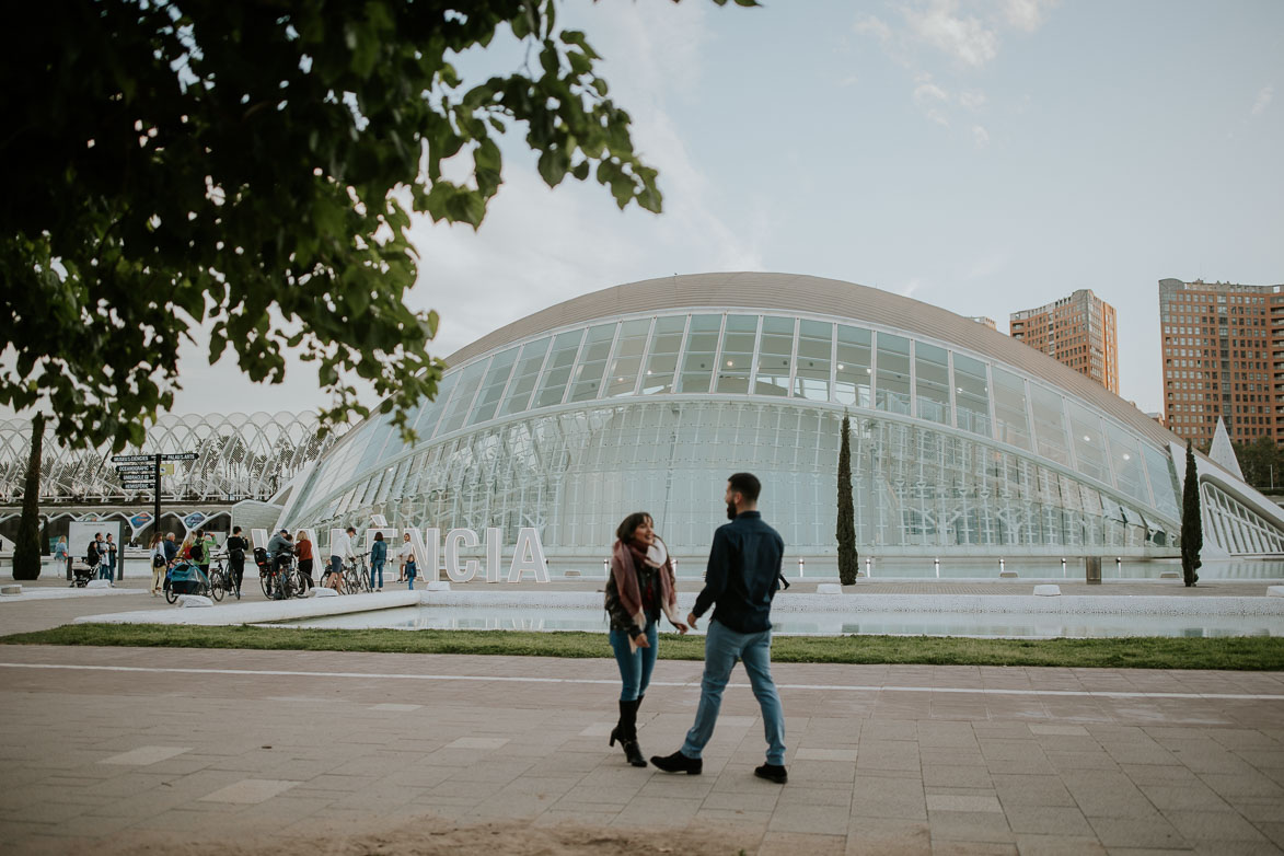 Fotos de Preboda en Ciutat de les Arts Valencia