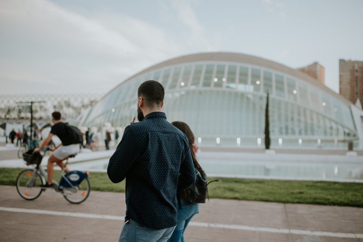 Fotos de Preboda en Ciutat de les Arts Valencia