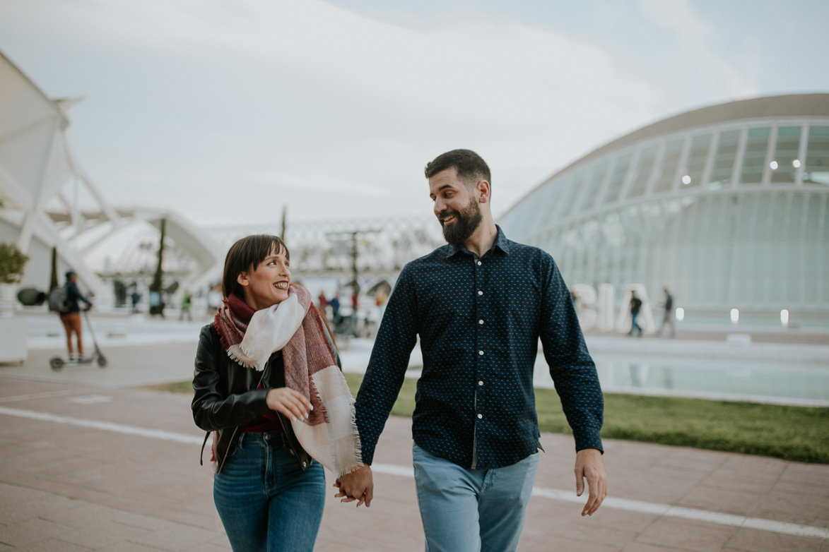 Fotos de Preboda en Ciutat de les Arts Valencia