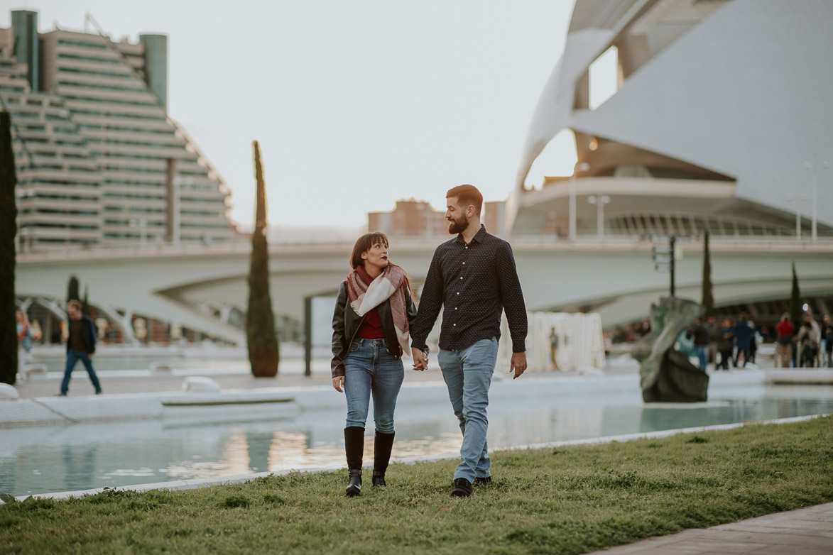 Fotos de Preboda en Ciutat de les Arts Valencia