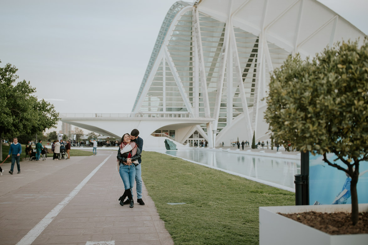 Fotos de Preboda en Ciutat de les Arts Valencia