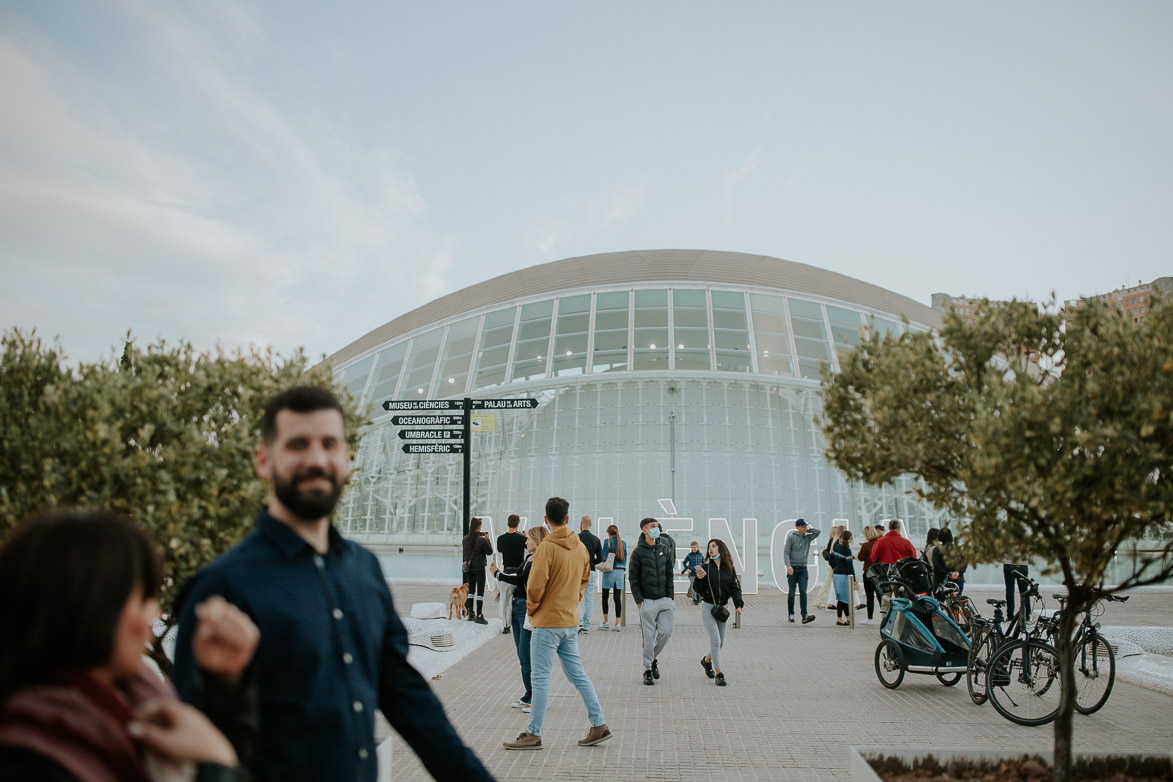 Fotos de Preboda en Ciutat de les Arts Valencia