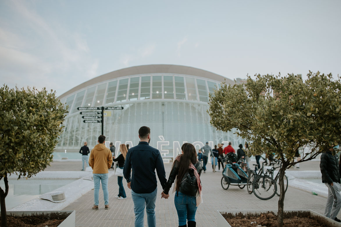 Fotos de Preboda en Ciutat de les Arts Valencia