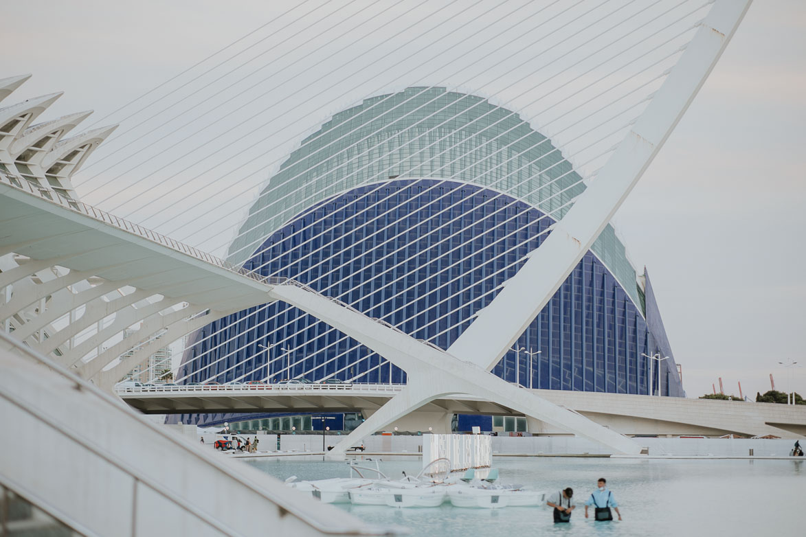 Fotos de Preboda en Ciutat de les Arts Valencia