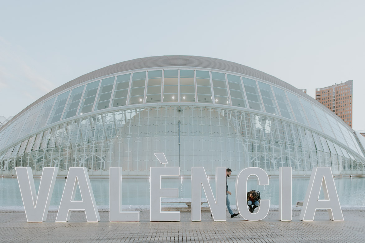 Fotos de Boda en Ciutat de les Arts Valencia