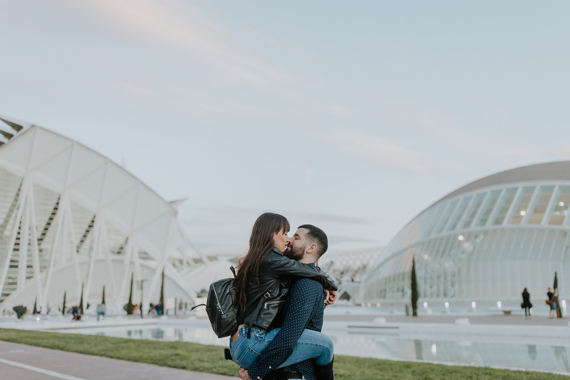 Fotos de Boda en Ciutat de les Arts Valencia