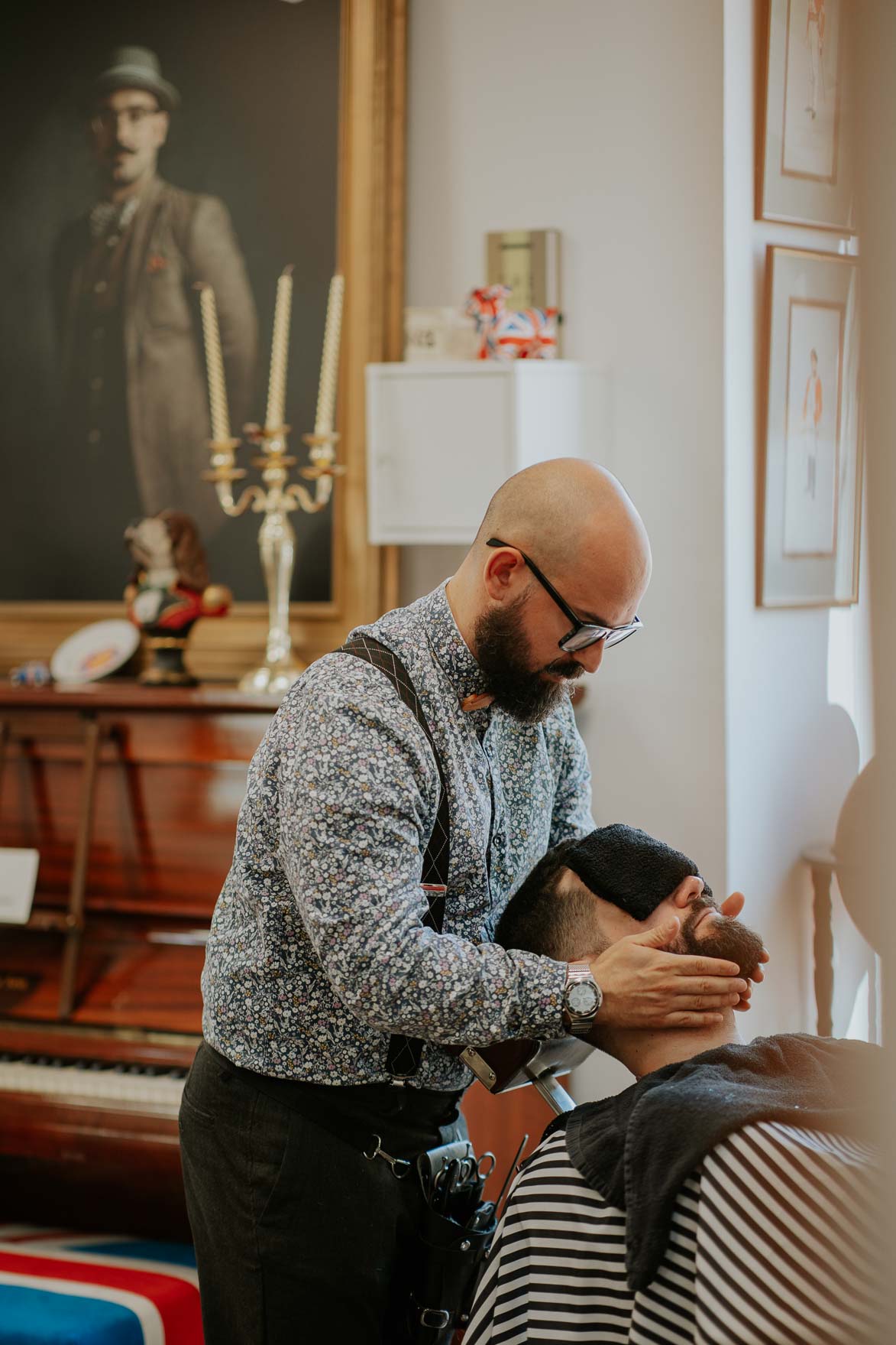 Fotos de Boda en Barberia Los Tres Bigotes