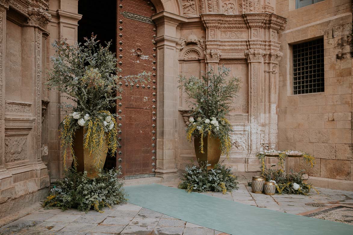 Decoracion de Boda en Catedral de Murcia