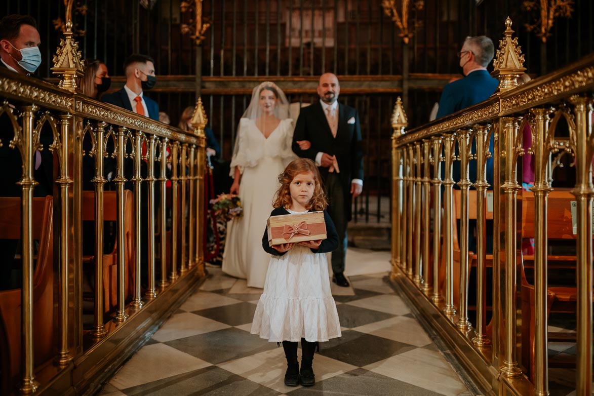 Fotos entrada de Novia en Catedral de Murcia