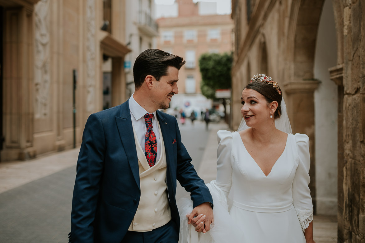 Fotos de Novios en Plaza Beluga Murcia