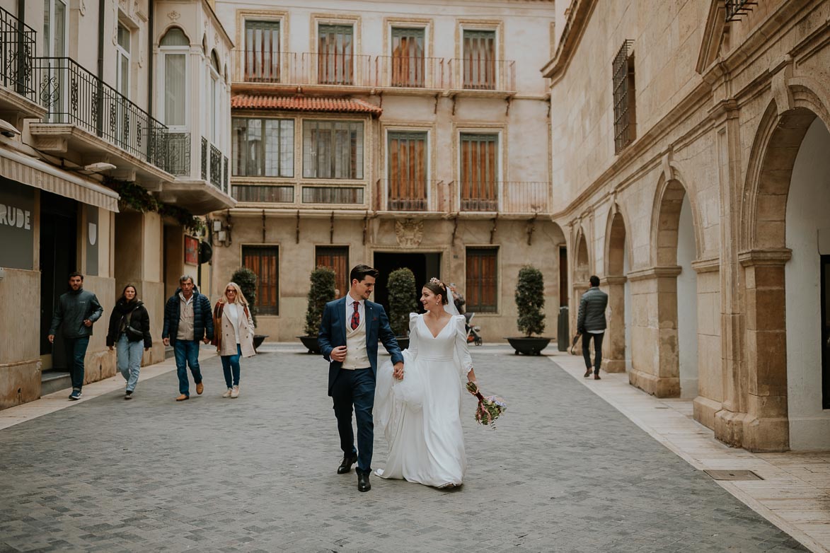 Fotos de Novios en Plaza Beluga Murcia