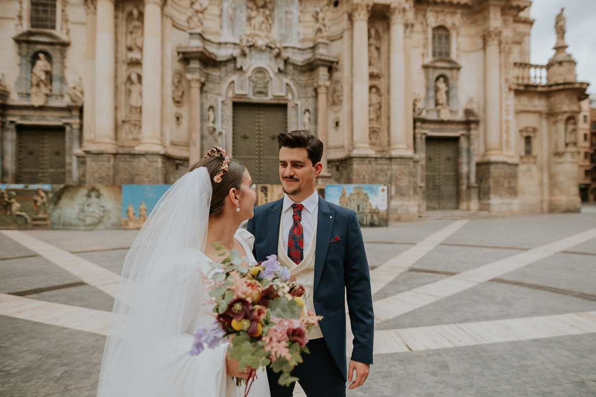 Fotos de Novios en Plaza Beluga Murcia