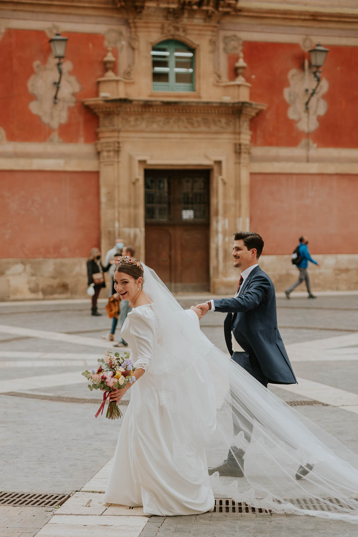 Fotos de Novios en Plaza Beluga Murcia