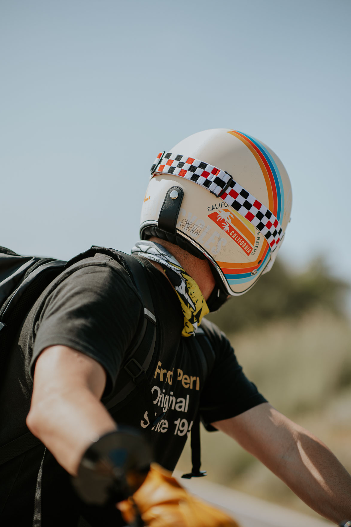 Casco Origine Primo Gafas Motocroos Rock or Die