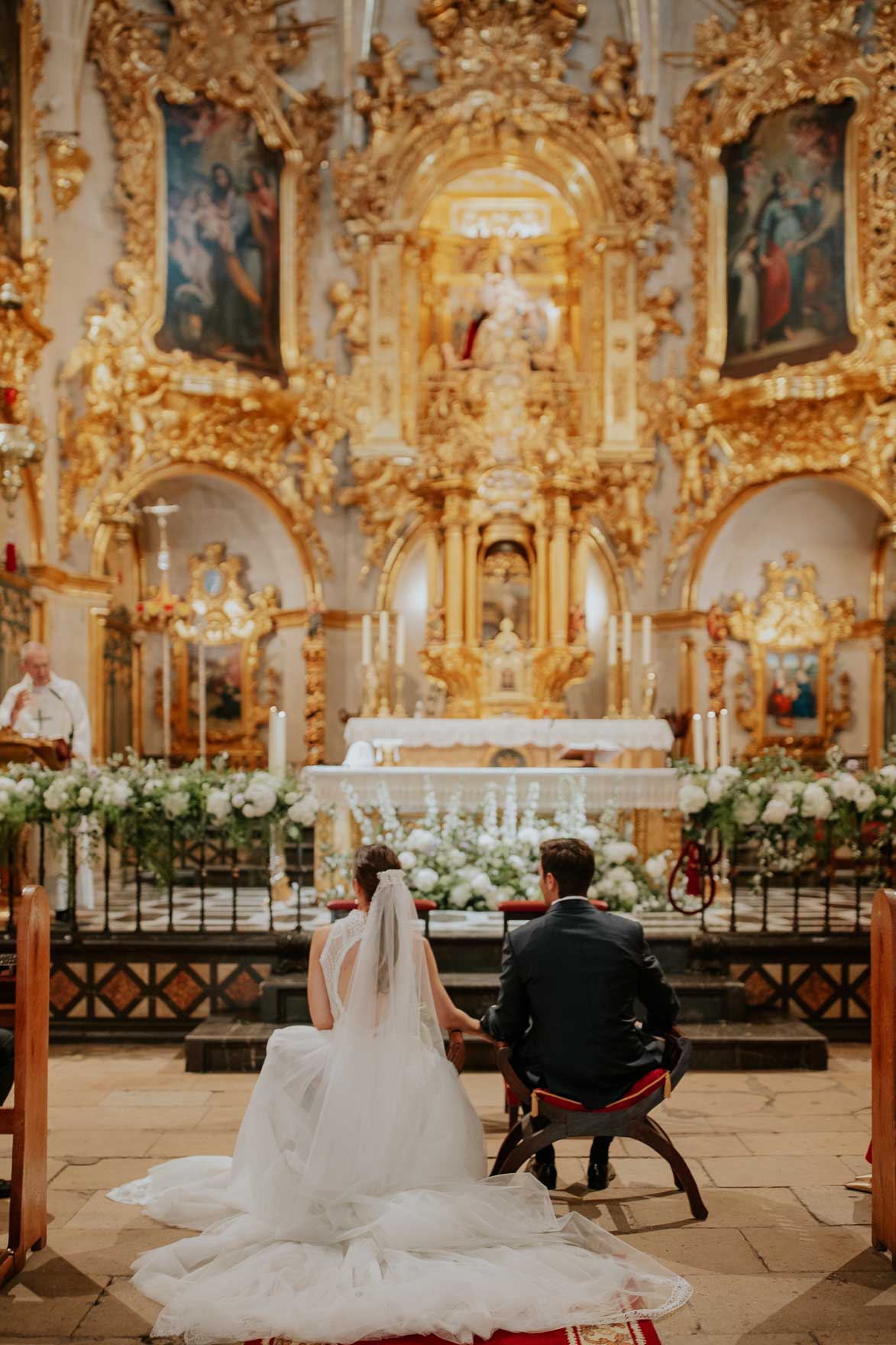 Fotografos de Boda en Basilica de Santa Maria Alicante